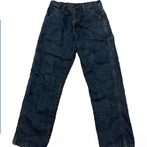 Dark Blue Denim Jeans